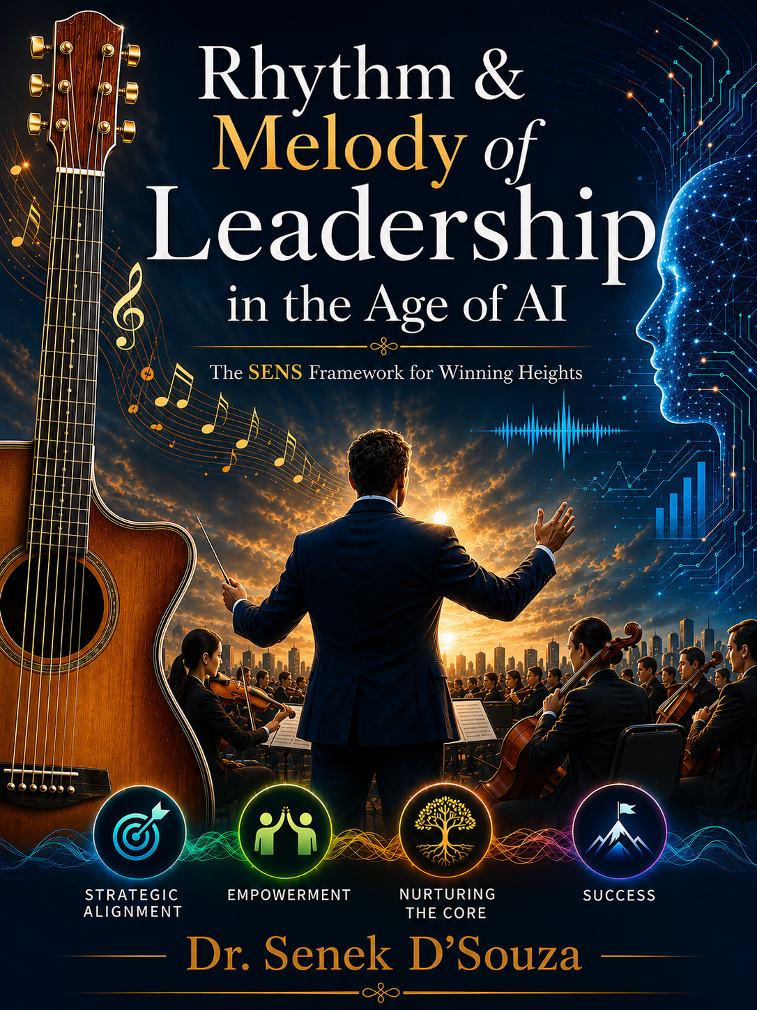 Rhythm & Melody of Leadership in the Age of AI - book cover